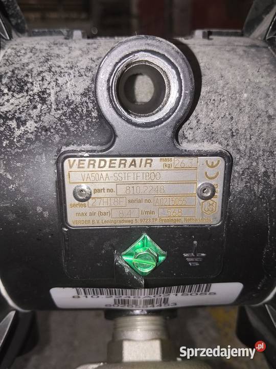 Pompa pneumatyczna membranowa VERDERAIR VA50 2 Zakrzewo