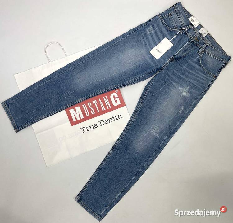 Spodnie męskie jeansy Mustang Oregon Cropped 434 łódzkie Łódź