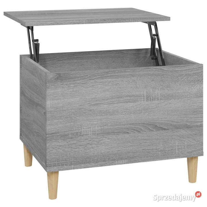 Stolik kawowy szary dąb sonoma 60x445x45 mazowieckie Warszawa