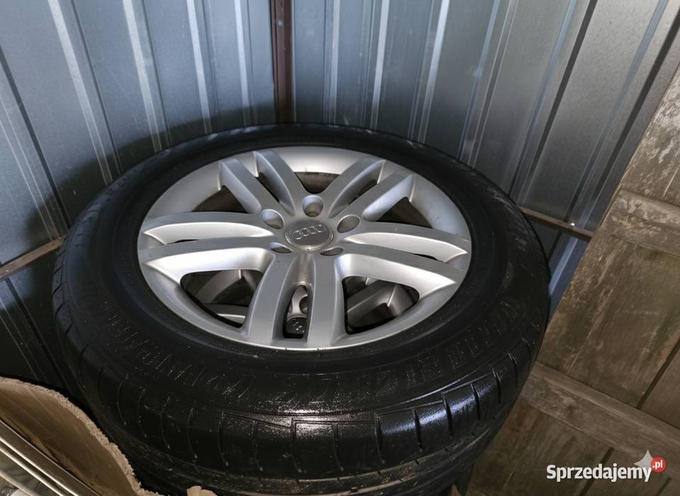 Alufelgi z oponami do audi q7 łódzkie Zgierz