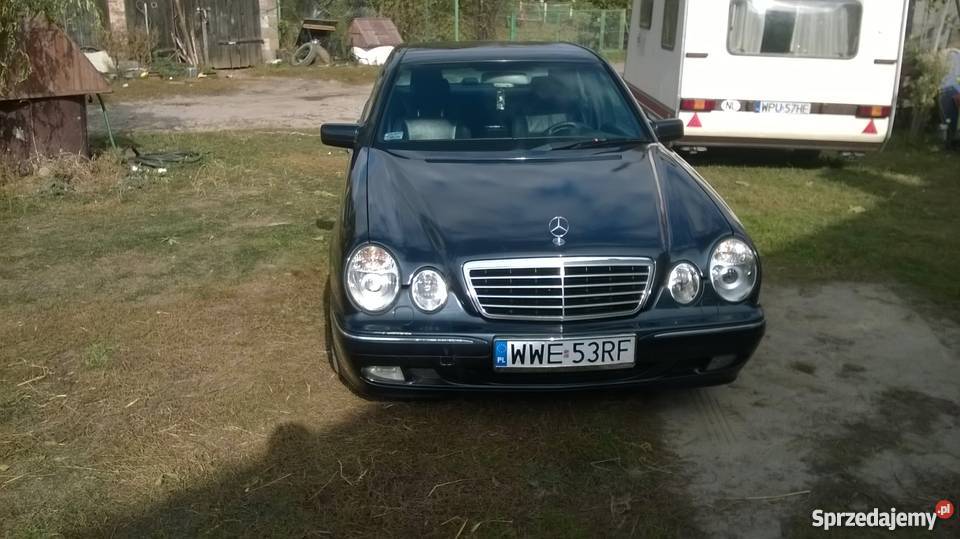 Mercedes W210 420 V8 benzynagaz skórzana tapicerka