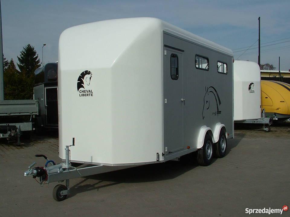Przyczepa do przewozu koni czterokonna Warszawa