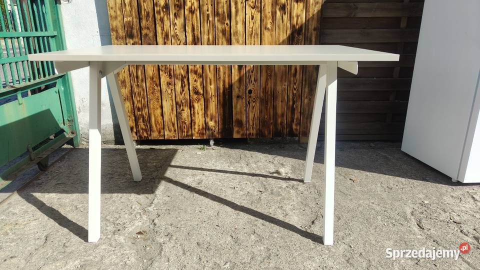 Biurko IKEA Trotten 120x70 blat beżowy Dostępne Warszawa