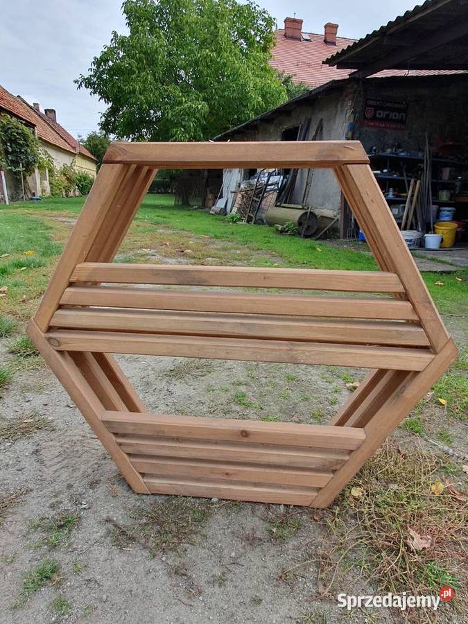 NOWA Półka drewniana donicedonica HEXEN MAXI dolnośląskie Wrocław sprzedam