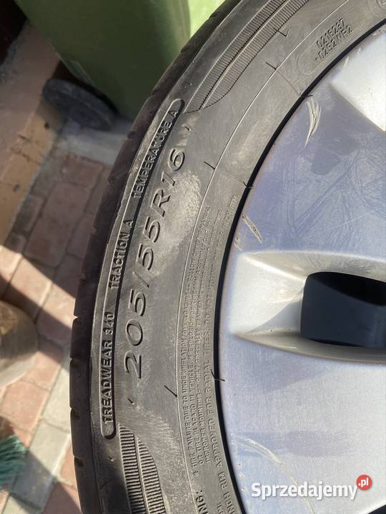 Alufelgi Audi r16 z oponami letnimi Szczyrzyc