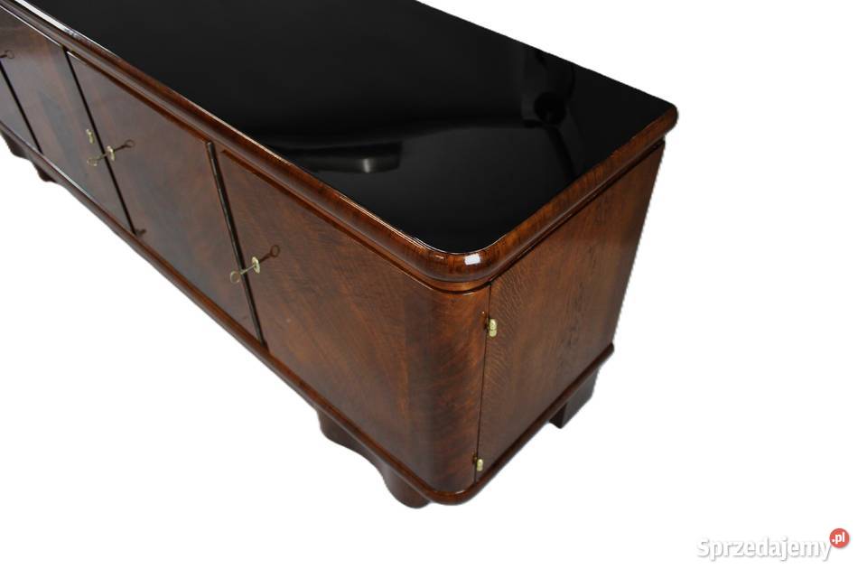 Niska komoda art deco pod telewizor RTV głęboka Meble Bydgoszcz