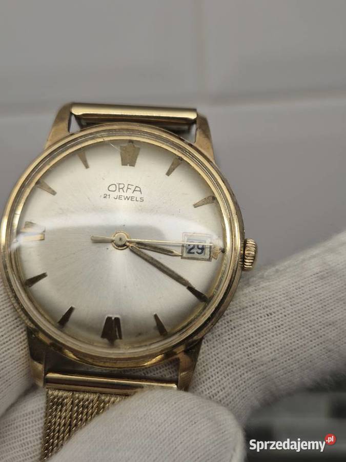 Zegarek vintage ORFA Herrenuhr Swiss Chorzów