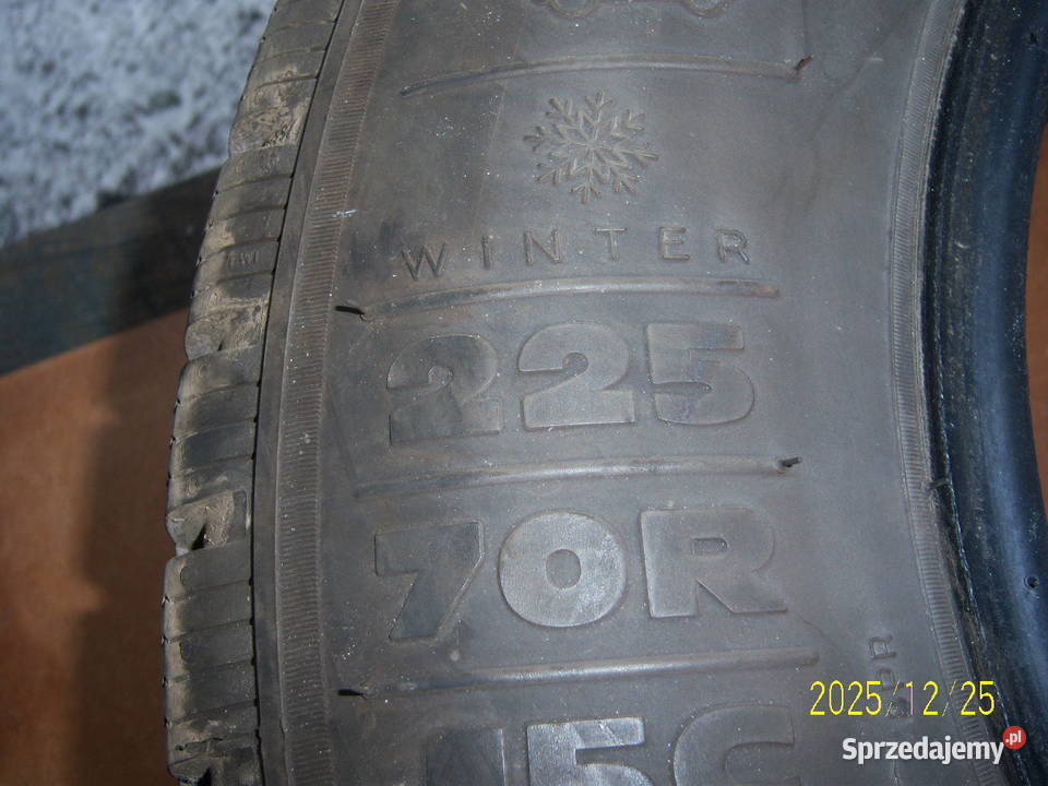 Opony zimowe Kleber transalp 22570R 15 C 225