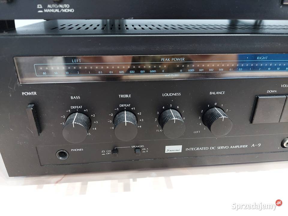Sansui Integrated Amplifier A9 i AMFM Stereo Łapy