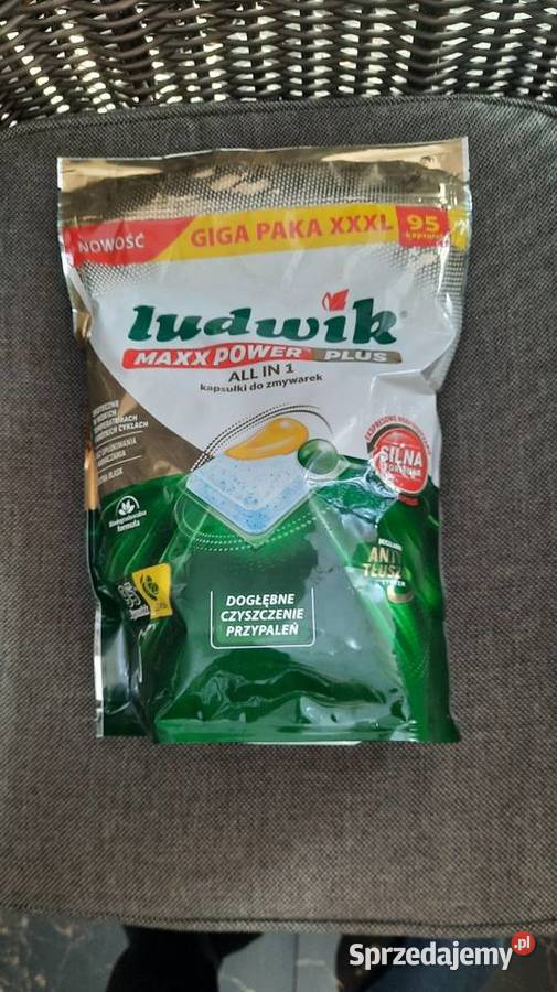 Kapsułki do zmywarki Ludwik Maxx Power Plus All Głogów sprzedam