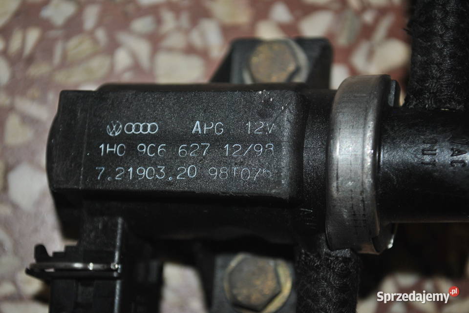 Zawór podciśnienia turbiny AUDI SEAT SKODA osobowe Zawory podciśnienia Silniki i osprzęt Poręba