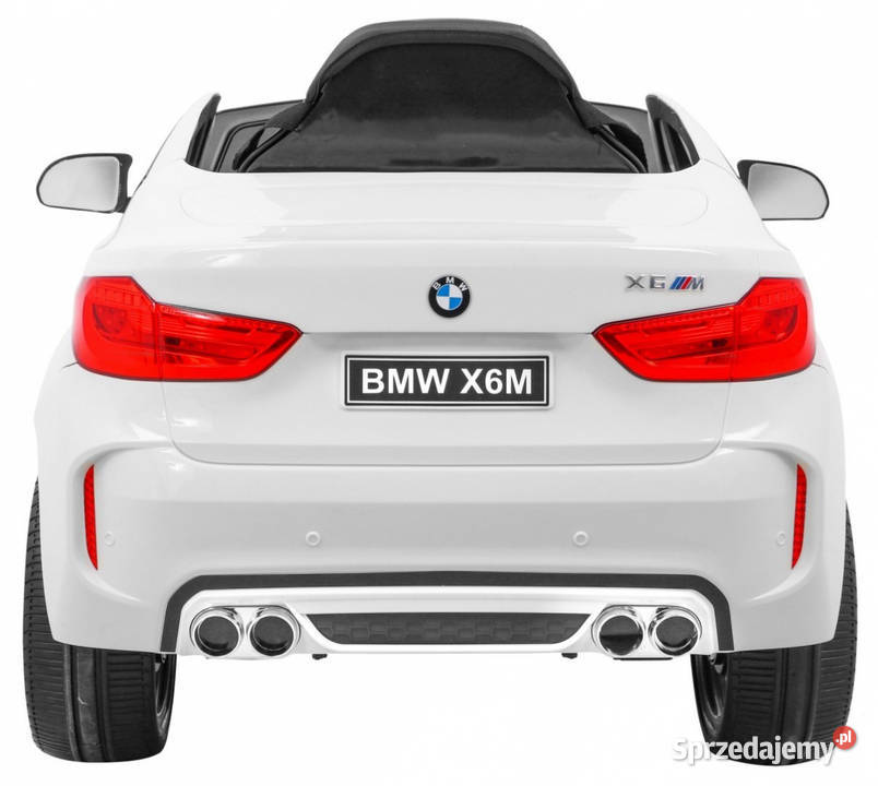 Auto na akumulator BMW X6M białe EVA 2x45W Warszawa sprzedam