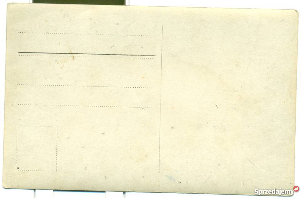 Stara fotografia rodzina stole karty lata 30te Ostrów Wielkopolski