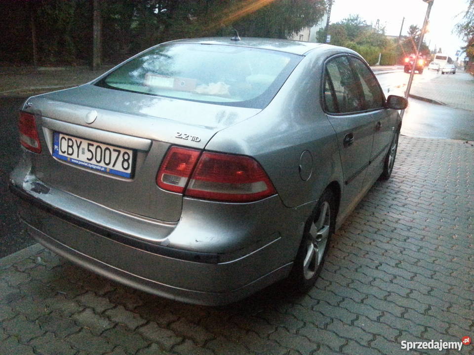 Saab 93 22DiT 20042005 r zderzak tył manualna Mińsk Mazowiecki