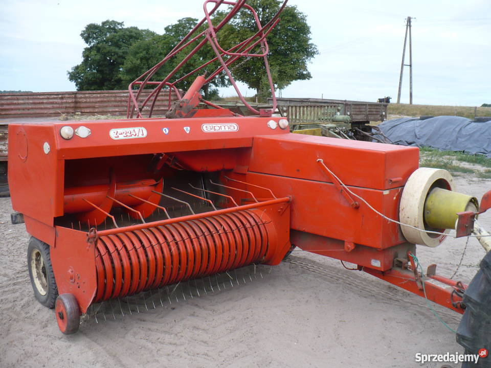 Prasa kostkująca Sipma Z 2241 z podajnikiem Rolnictwo