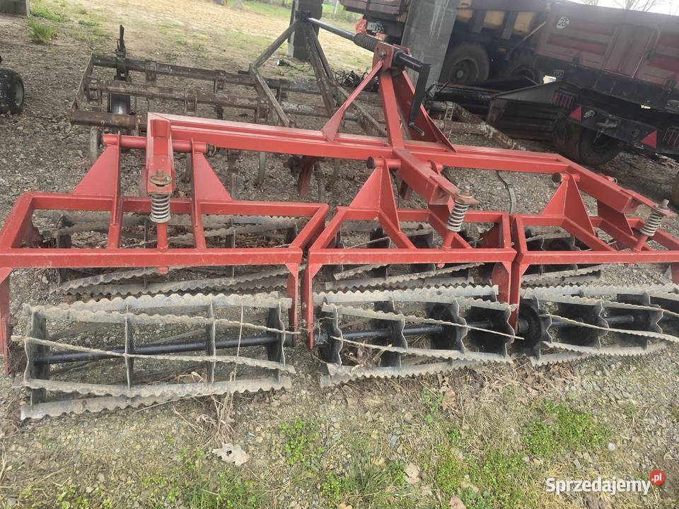 Agregat uprawowy kultywator z walkami na docisku Radgoszcz
