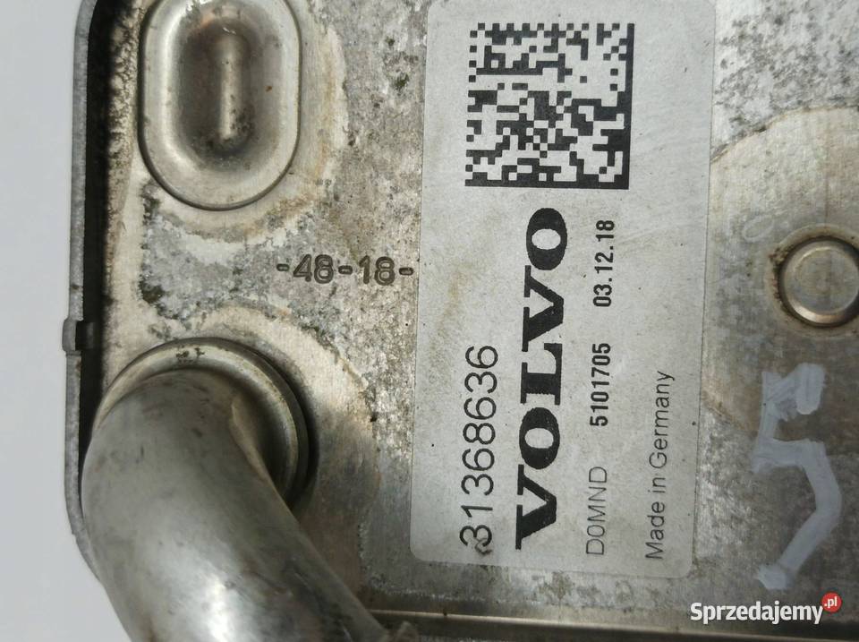 CHŁODNICA OLEJU 31368636 20 T Volvo S60 III