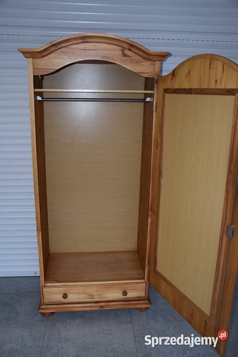 szafa z drewna sosnowego z lustrem nowa Olsztyn
