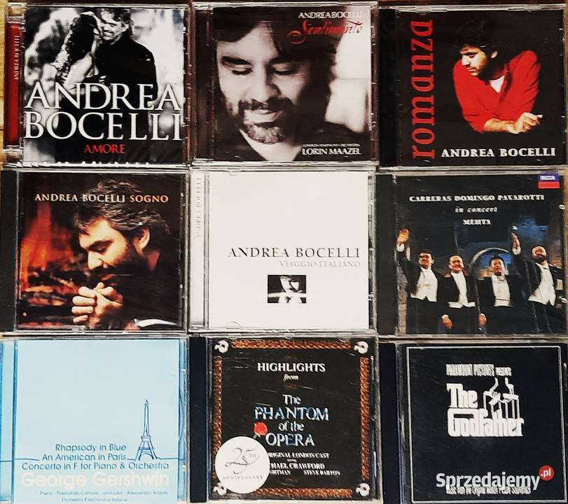 Wspaniały Album CD Andrea Bocelli Andrea CD śląskie Katowice