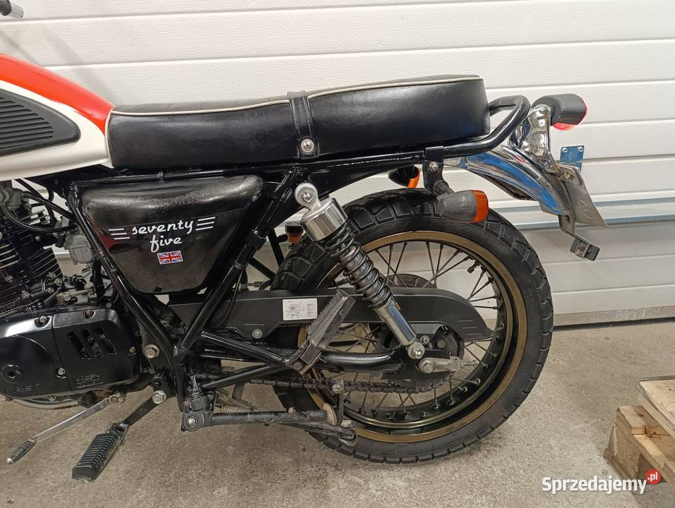 MASH Seventyfive 125ccm na kat B transport RATY Grójec