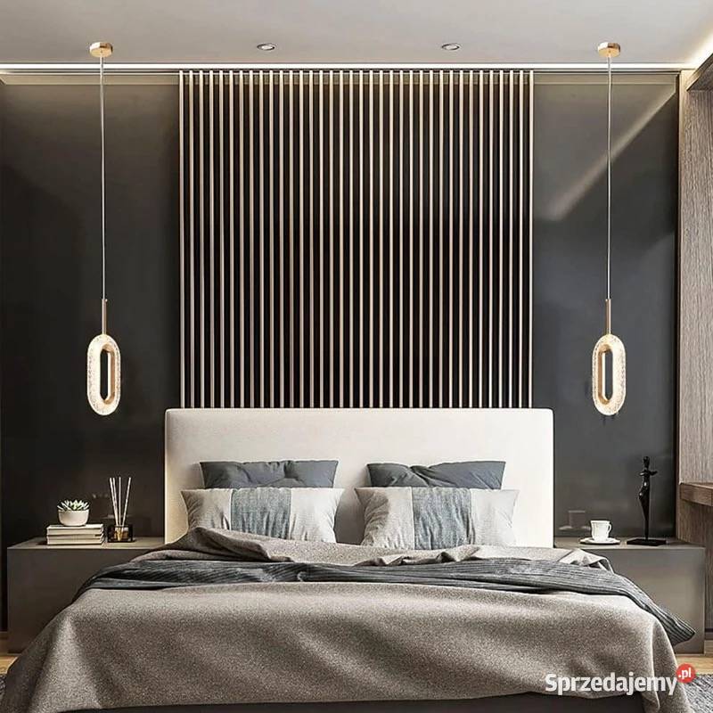 Żyrandol złoty nowoczesny lampa wisząca glamour mazowieckie Warszawa