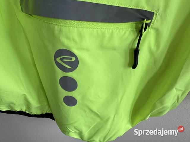 Kurtka przeciwdeszczowa EKOI ultralight żółta