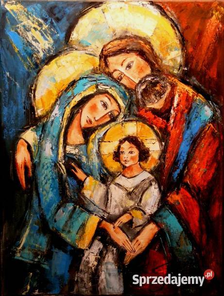 Święta Rodzina JOANA Obraz na Płótnie