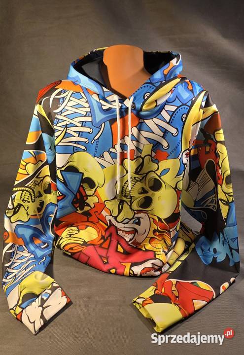 Bluza chłopięca Grafitti z kapturem L Rozmiar L dolnośląskie