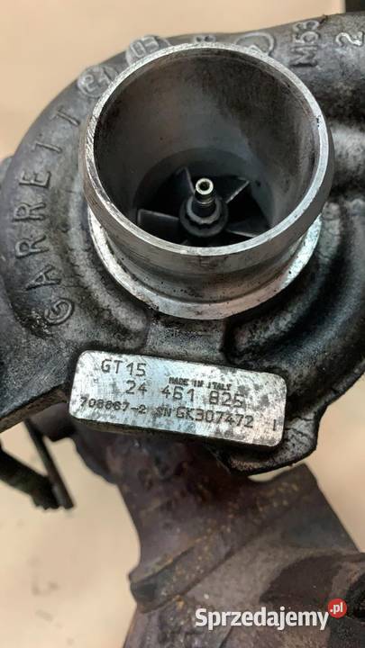 Turbosprężarka opel zafira a lift Części samochodowe Szczecin