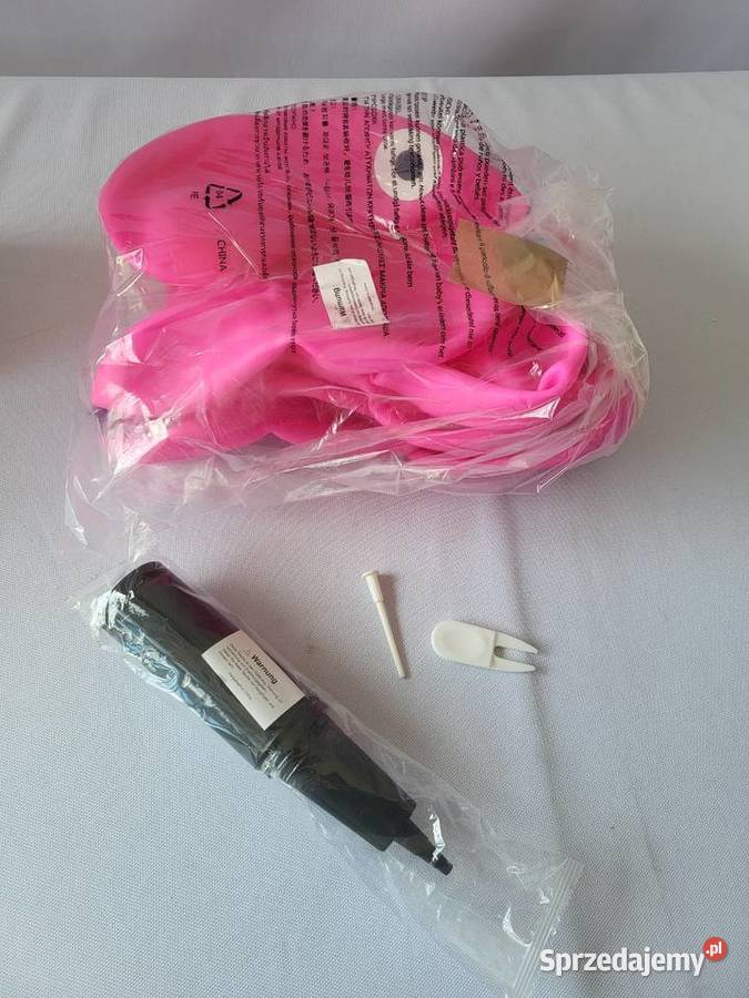 OUTLET Dmuchany różowy skoczek