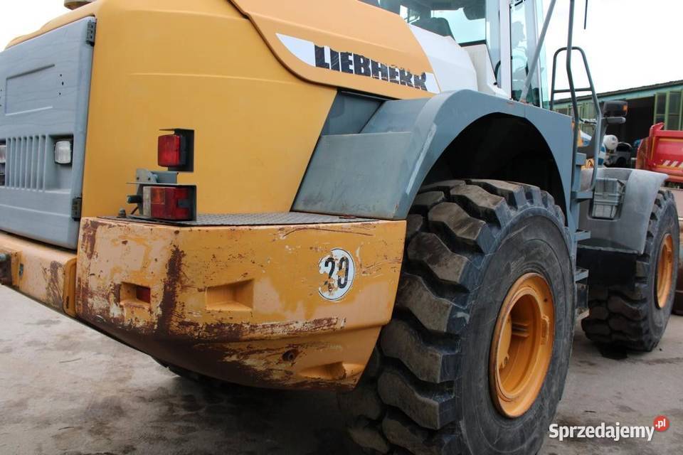 Ladowarka kolowa Liebherr L 580 tez leasing mazowieckie Warszawa