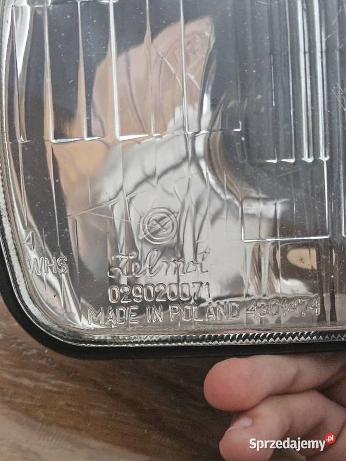 Oryginalny Reflektor ZELMOT H4 Polonez Fiat 125p Rembelszczyzna