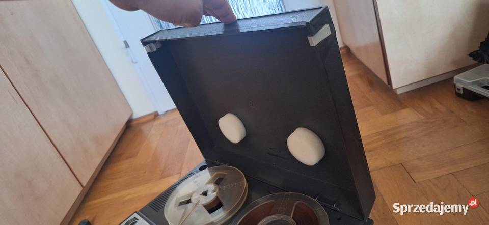 Magnetofon szpulowy PRL zk 120T nowe paski I Gdańsk