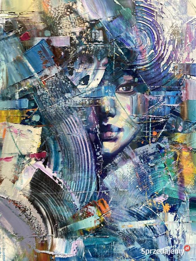 Pitsko Giennadij Czarodziejka 50x40 obraz olejny Rumia