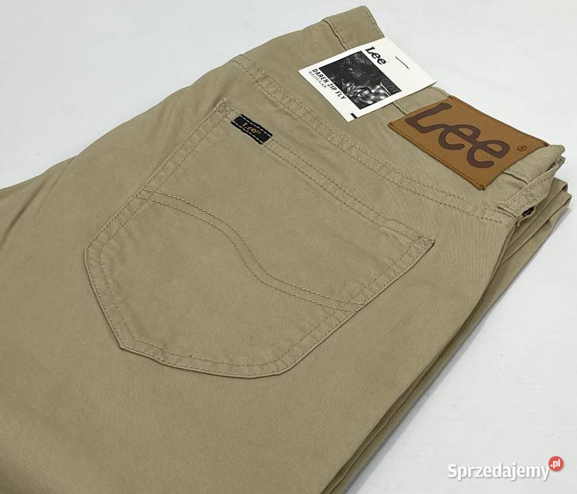 Spodnie męskie Lee Daren Zip Fly Service Sand Rozmiar S Rzeszów