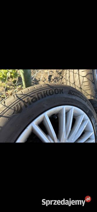 Felgi aluminiowe Fiat 16 opony Hankook 20555 R16 aluminiowe Szprotawa