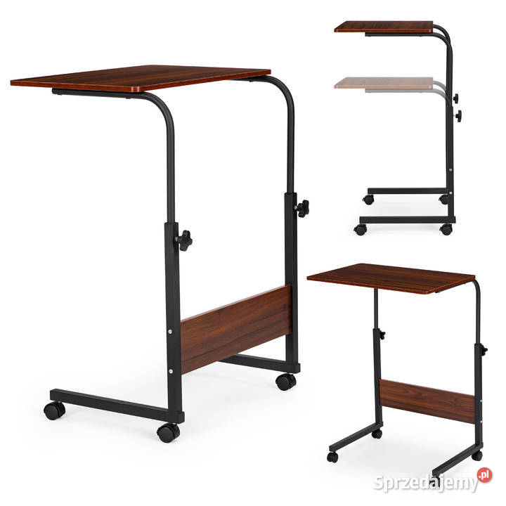 Stolik pod laptopa z kółkami biurko dostawiane opolskie Smogorzów