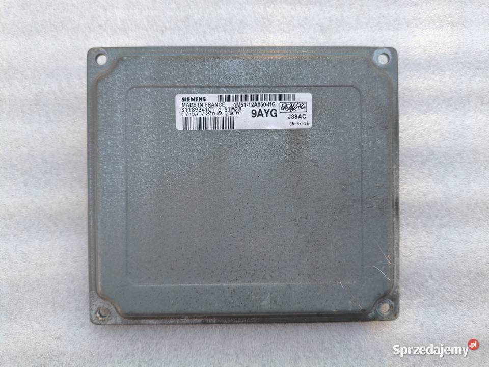 Sterownik Silnika Ford Focus MK2 16 16v Części samochodowe Wyszków