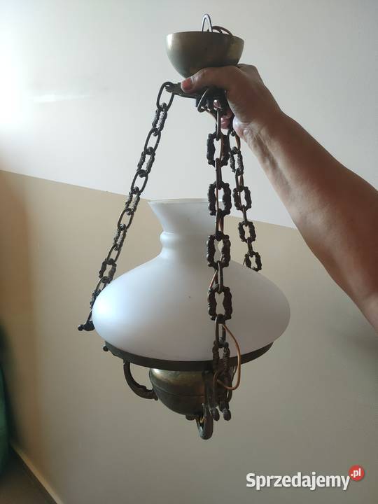 lampa wisząca mosiężna Bielsko-Biała