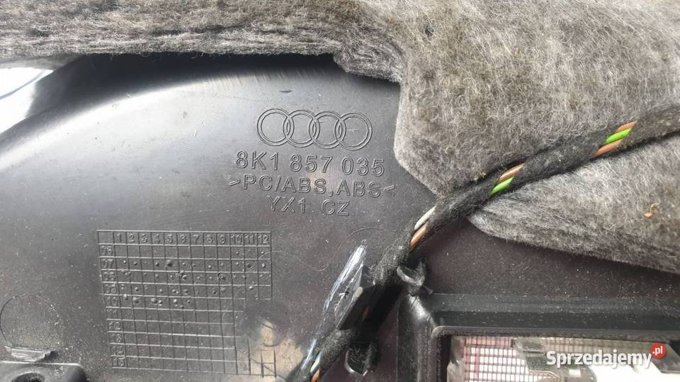SCHOWEK SOUL 8K1857035 AUDI A4 S4 B8 Lipno