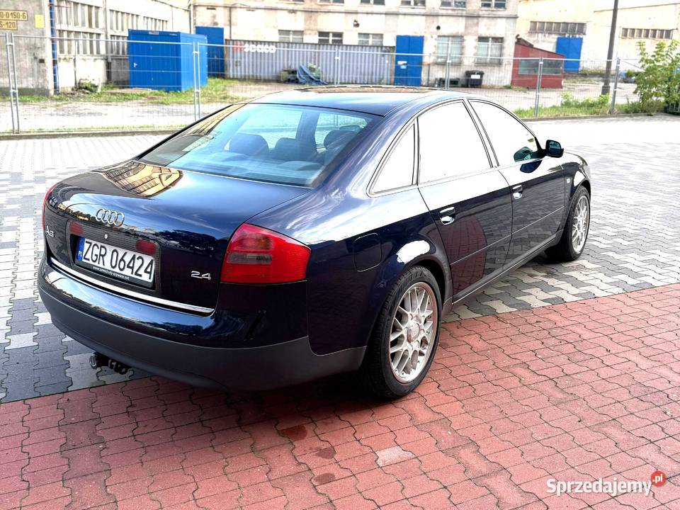 Audi A6 24 manual SUPER STAN 130 zarw wspomaganie kierownicy