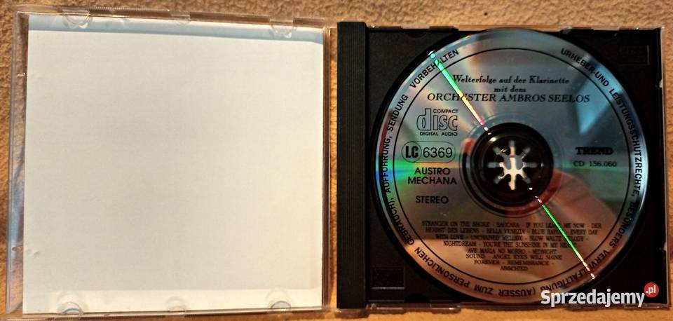 Cd Orchester Ambros Seelos Velterfolge auf der Warszawa sprzedam
