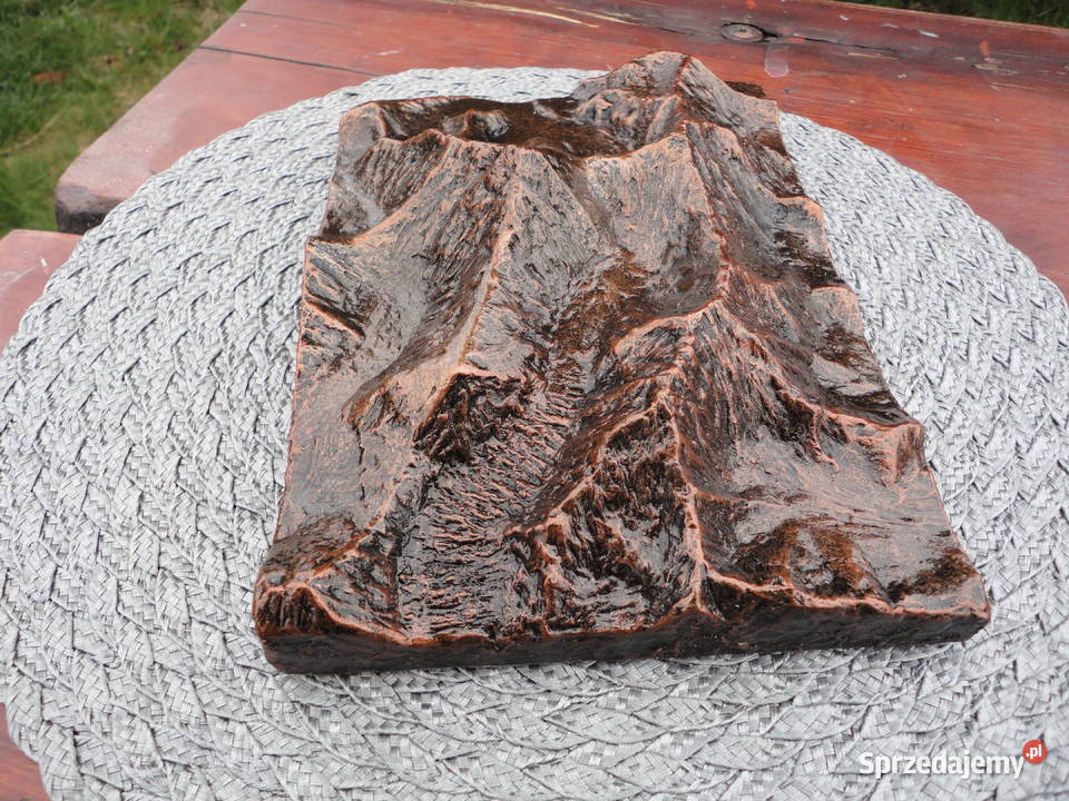 Mt Everest Lhotse 3D mapa plastyczna Piekoszów