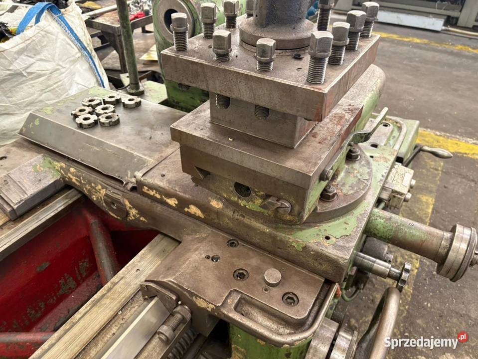 Tokarka do metalu Poręba Tr 90 x 4000 Produkcja małopolskie Maków Podhalański