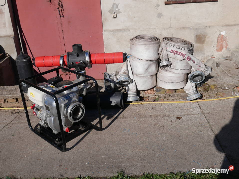 Kompletne nawadnianie polowe motopompa Honda