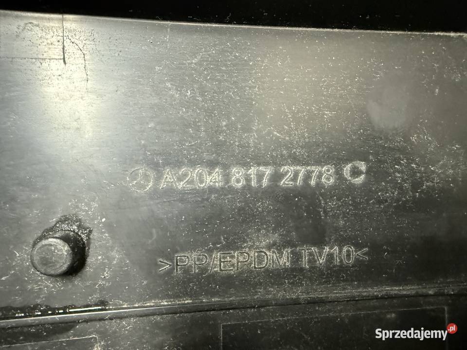 PODKŁADKA POD TABLICĘ REJESTRACYJNĄ MERCEDS GLC sprzedam