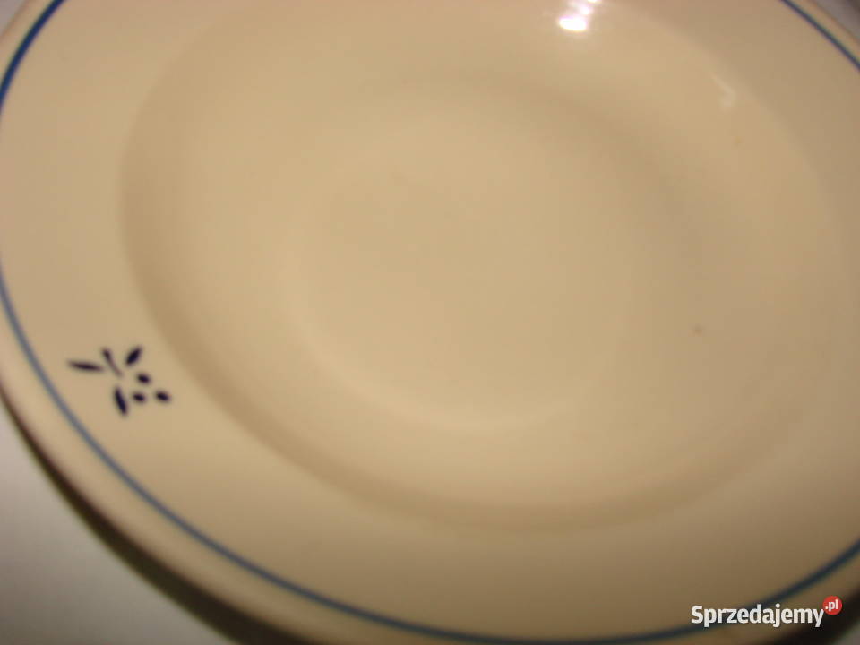 Włocławek talerz obiadowy PRL Pruszcz Gdański