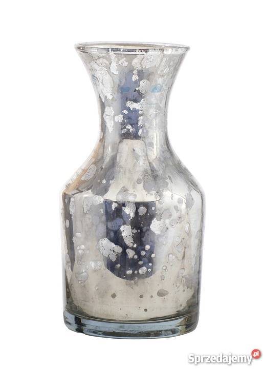 Wazon szklany Silver Łódź