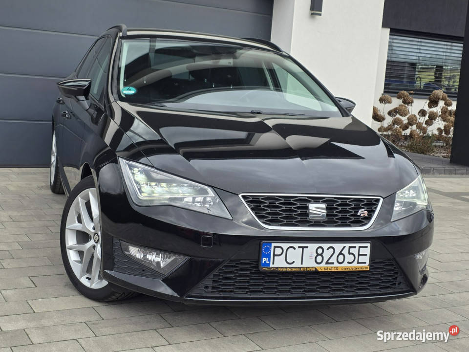 Seat Leon FR FULL LED zadbany 2 komplety kół VAT marża Czarnków