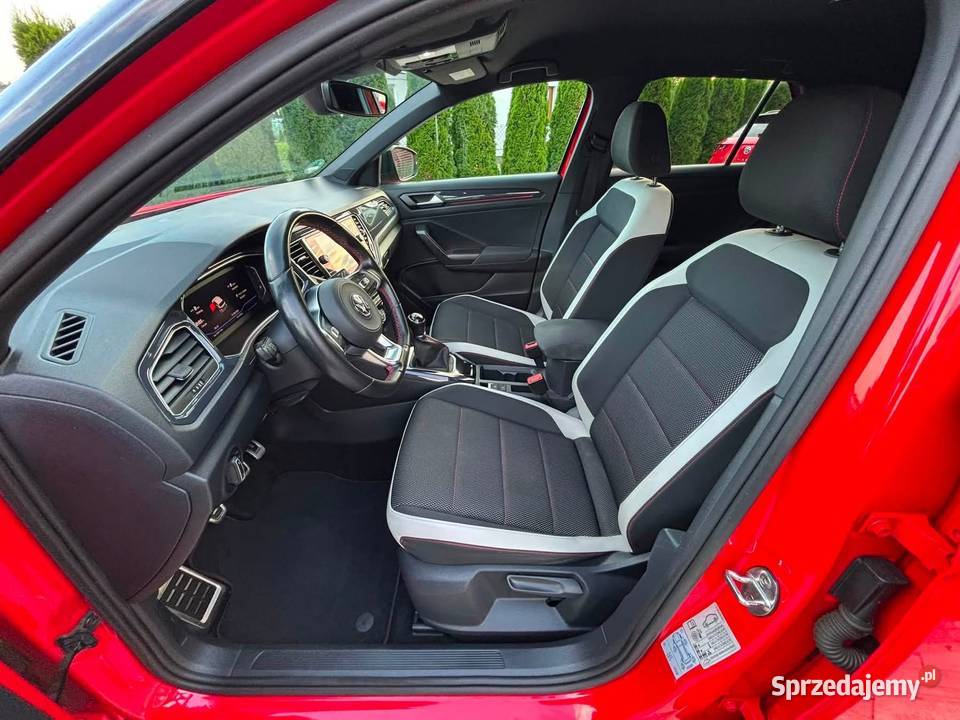 Volkswagen TRoc 15 Virtual Hak Zarejestrowany na podgrzewane fotele Jarosław